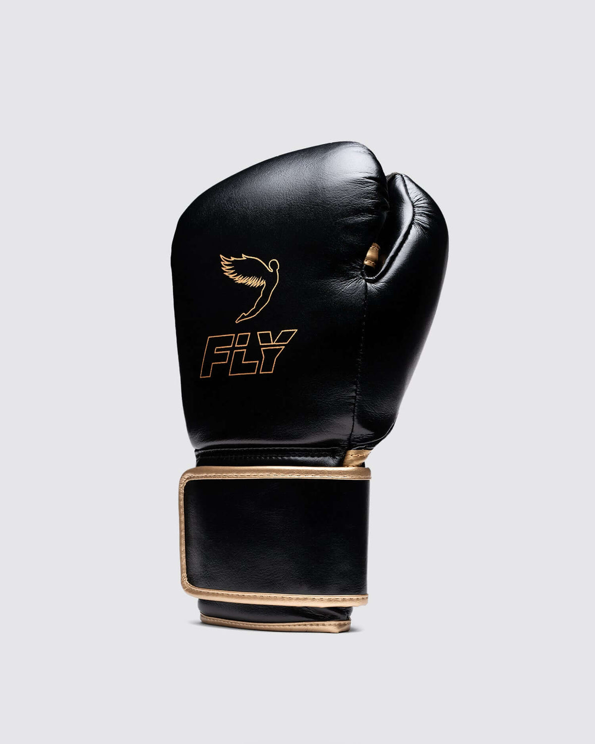 Fly Boxing Gloves Black/Gold Custom