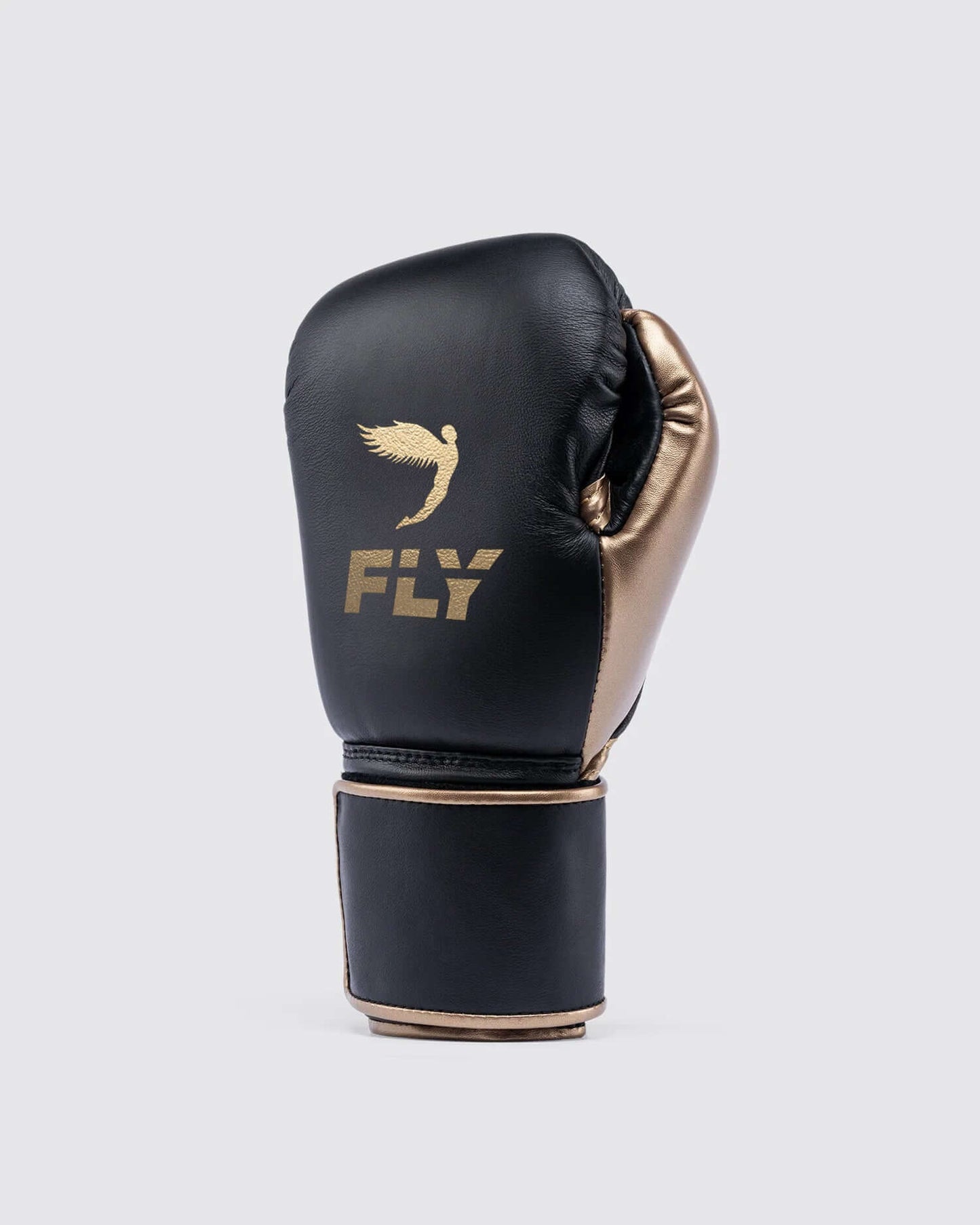 Fly Boxing Gloves Black/Brown Boxing Training