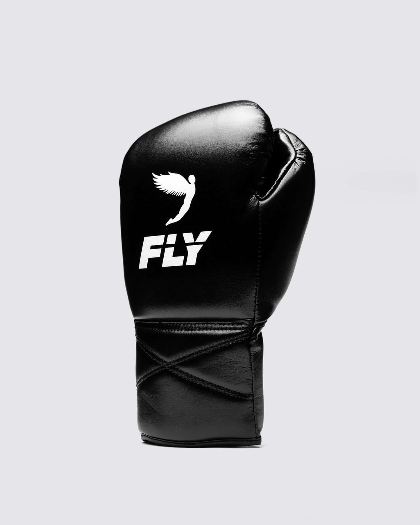 Fly Boxing Gloves Black/White Custom