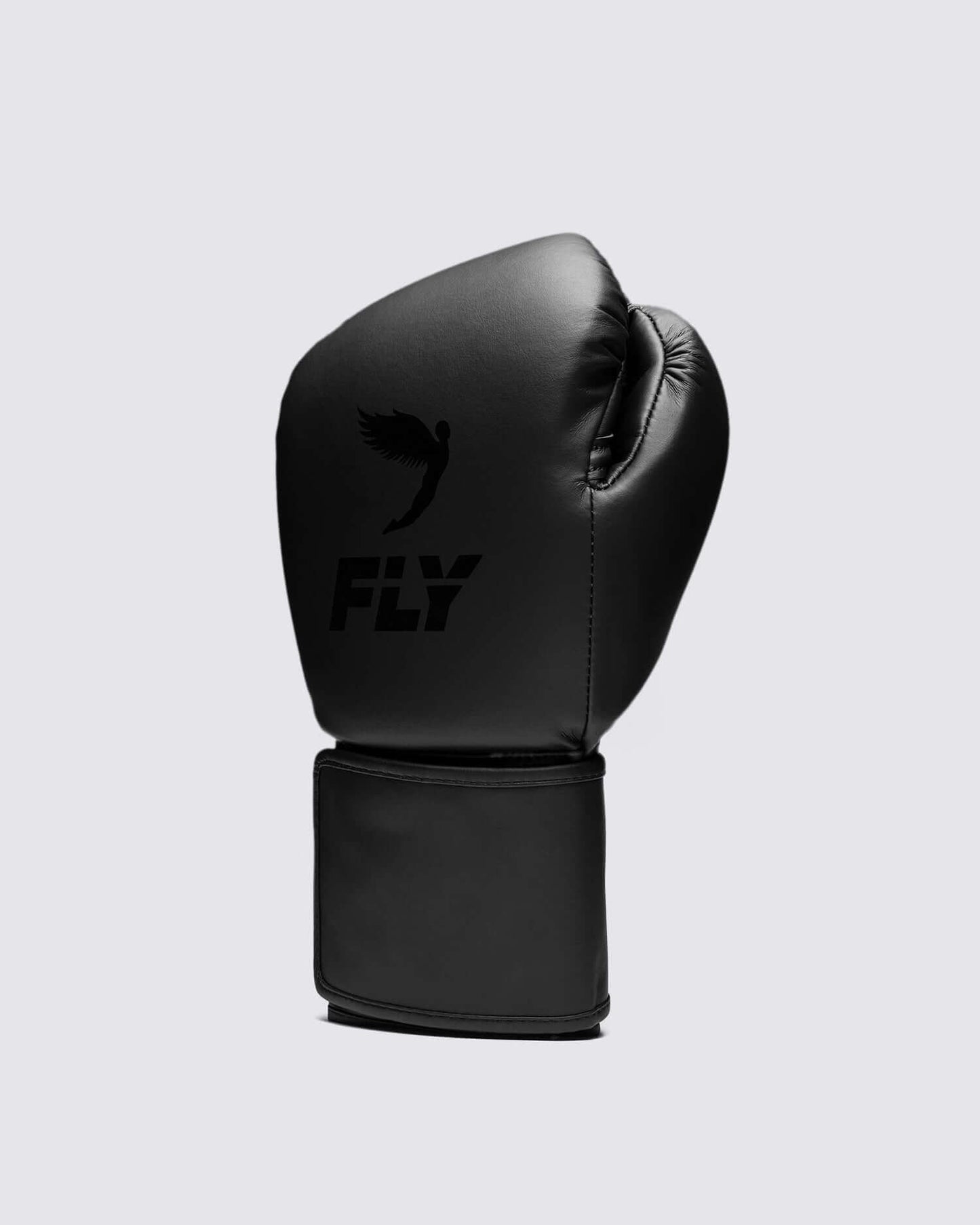 Fly Boxing Gloves Black Velcro 16oz