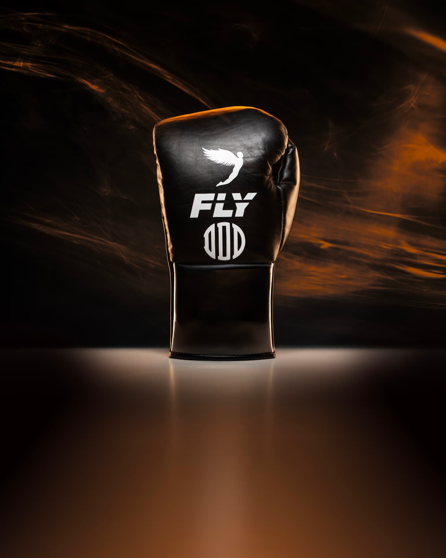 Fly Boxing Gloves Black/White Training