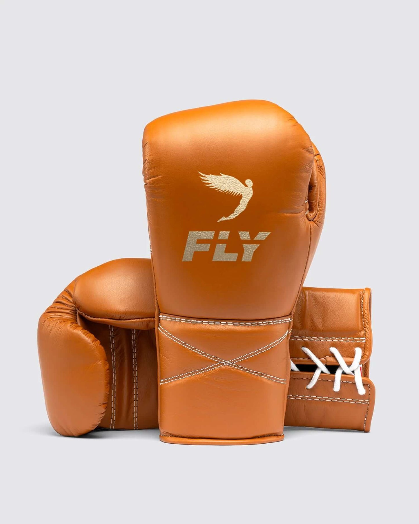 Fly Boxing Gloves Orange/Gold Training