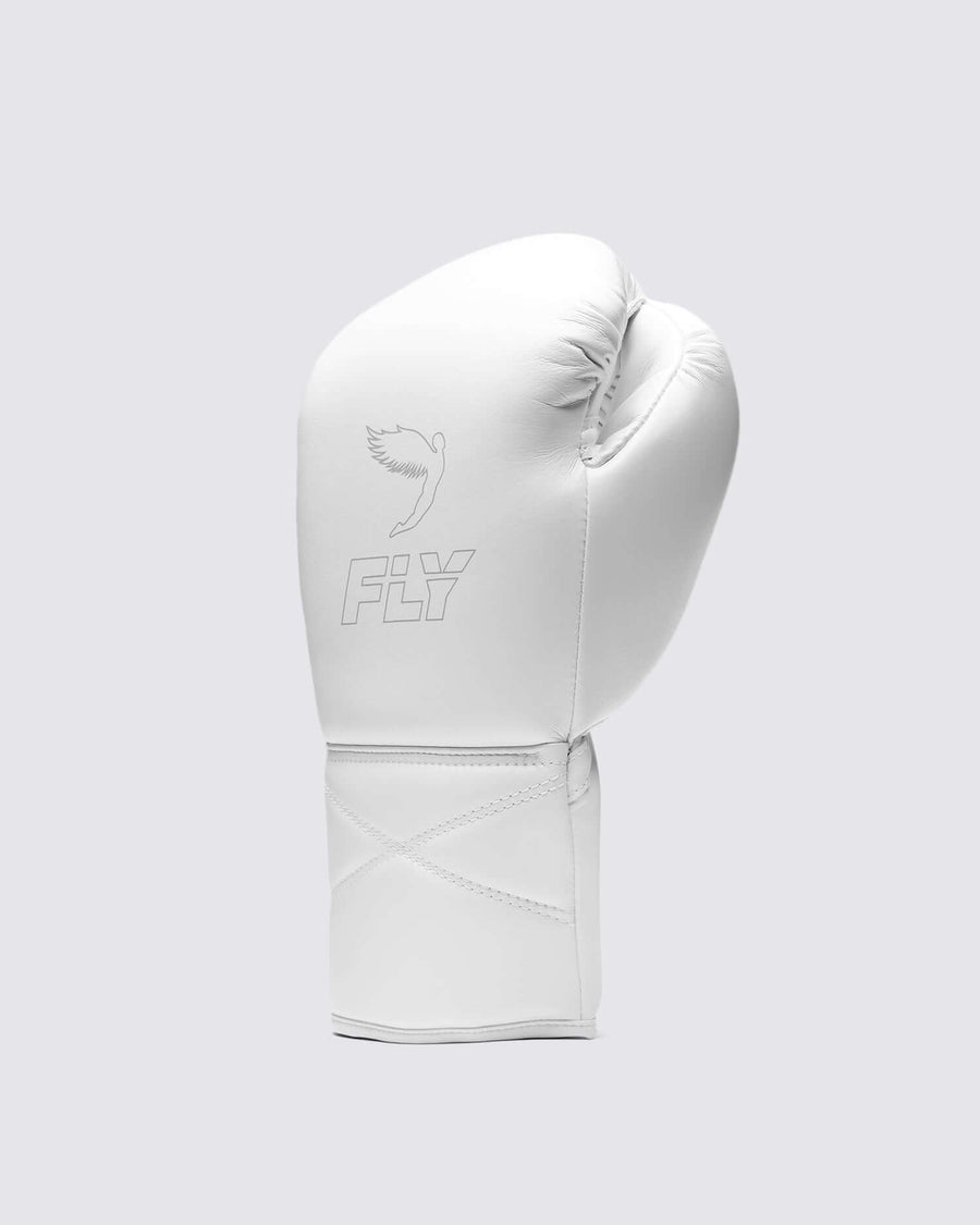 Fly Boxing Gloves White Custom Fit