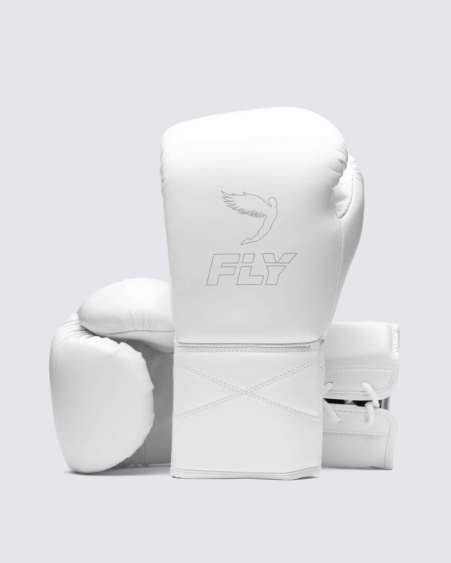 Fly Boxing Gloves White Custom Fit