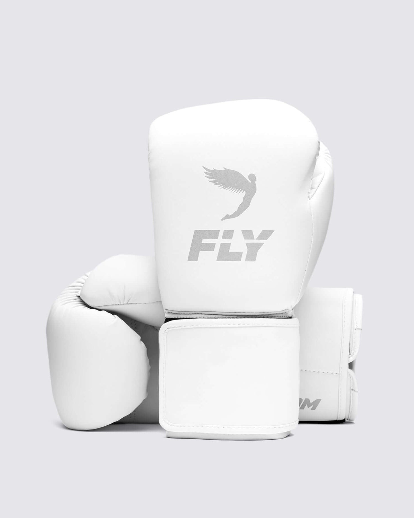 Fly Boxing Gloves White Customizable