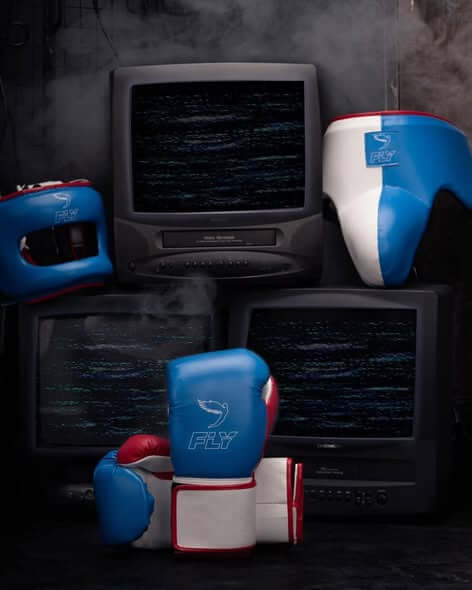 Fly Boxing Set Blue/White/Red Complete Set
