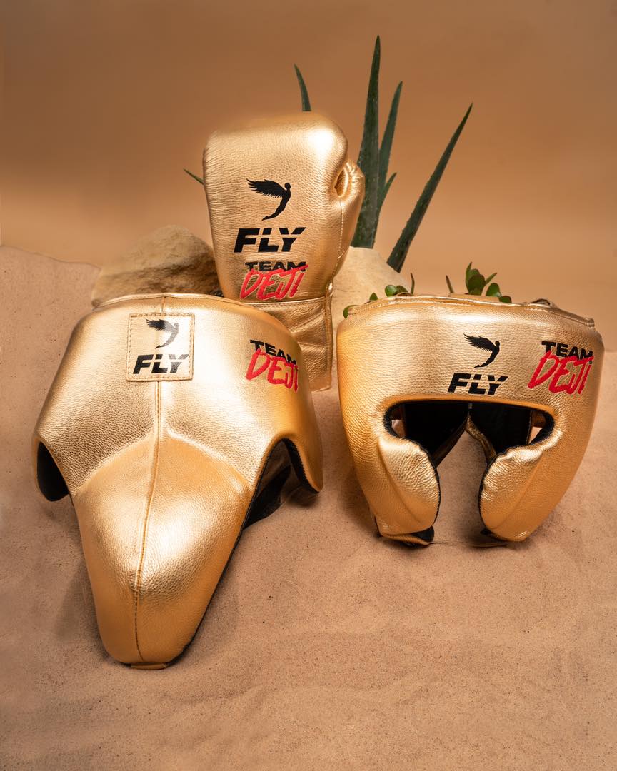 Fly Boxing Set Gold Training Set