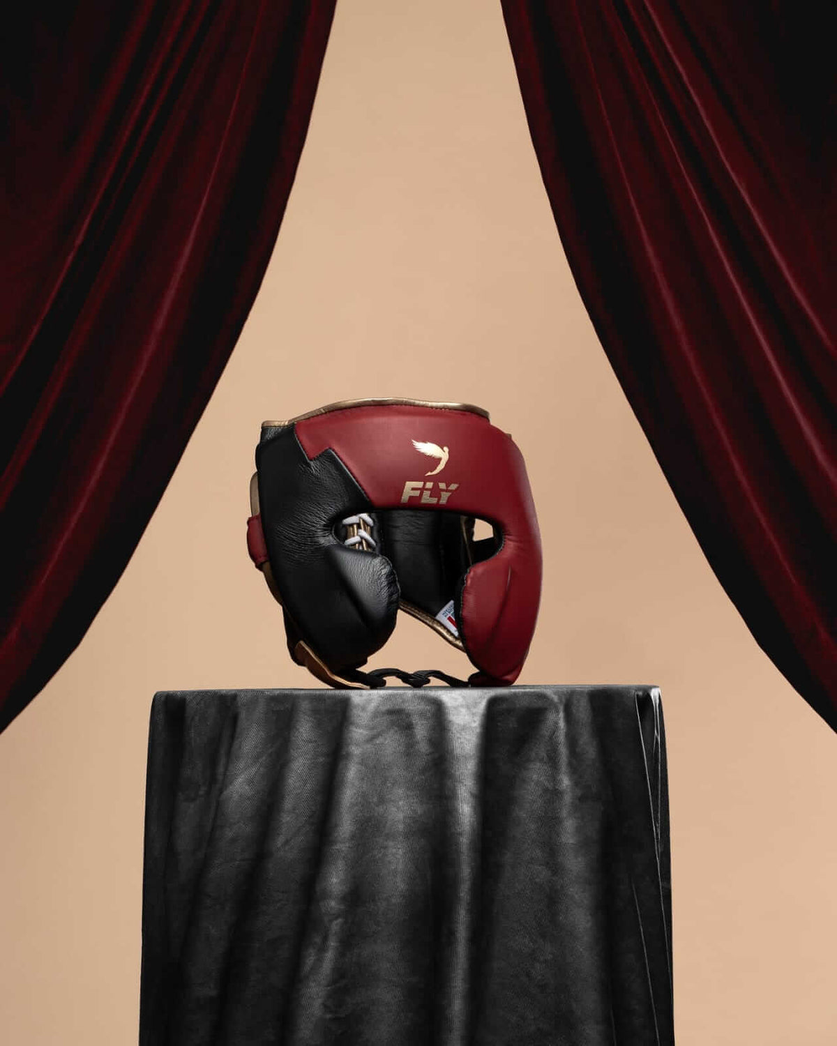 Fly Boxing Set Maroon/Black Taining Set