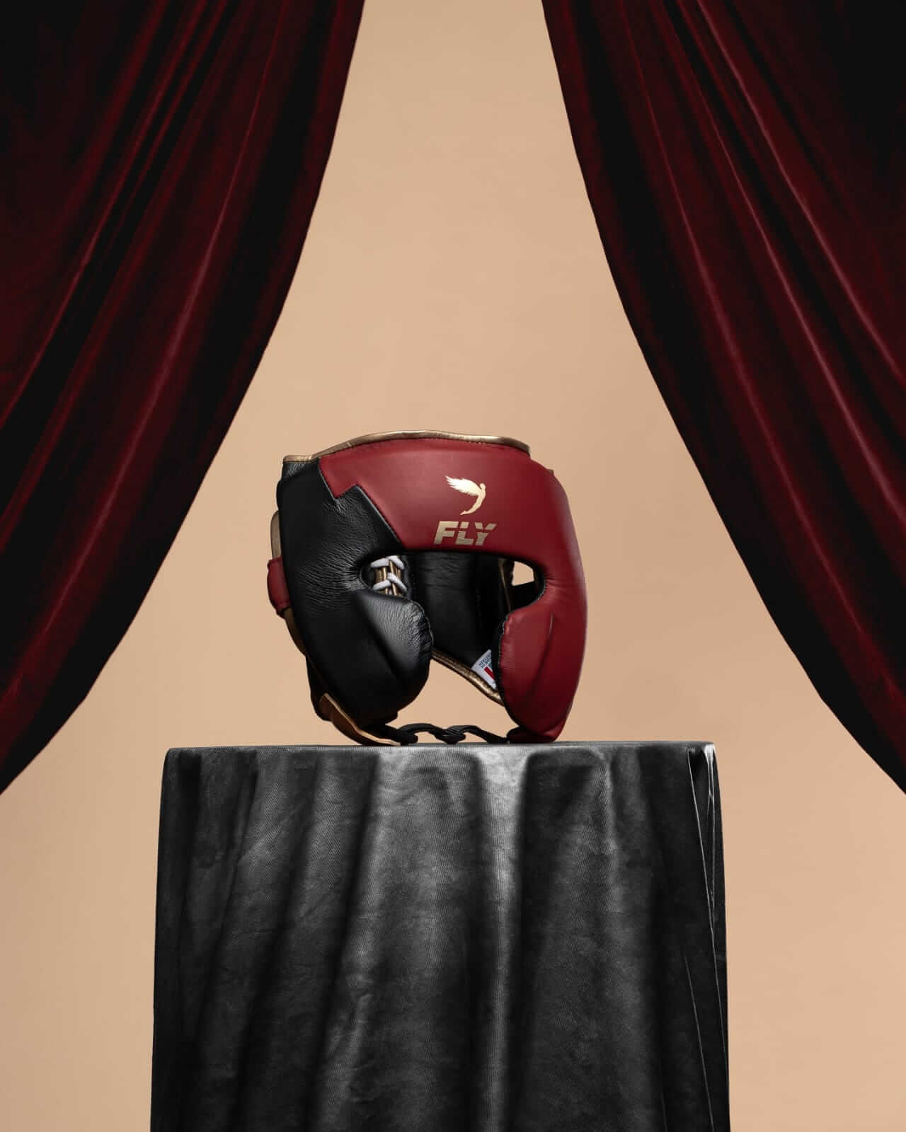 Fly Boxing Set Maroon/Black Taining Set