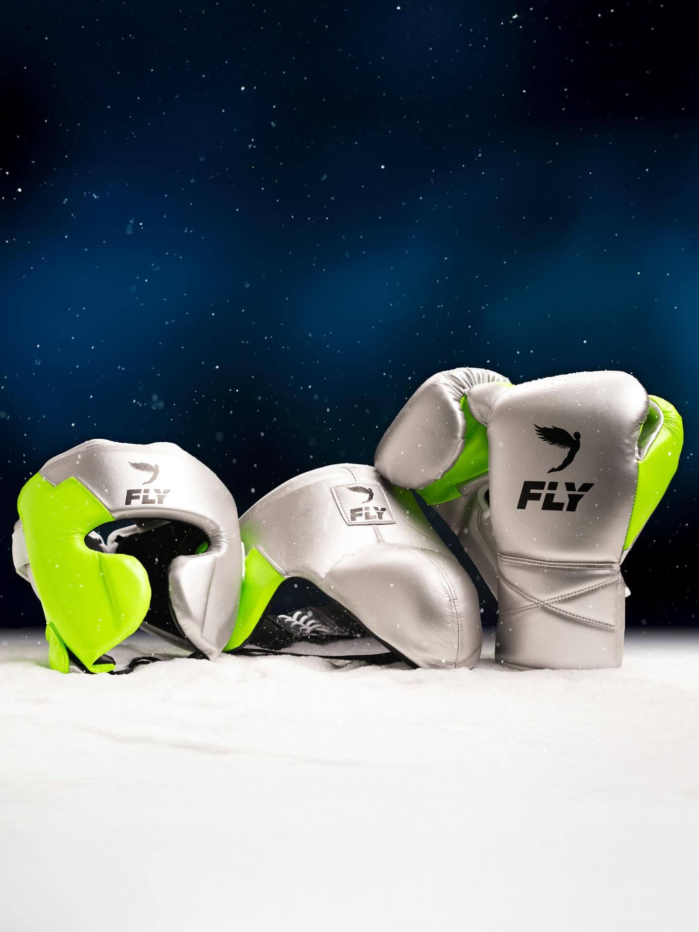 Fly Boxing Set Parrot/Silver Complete Set