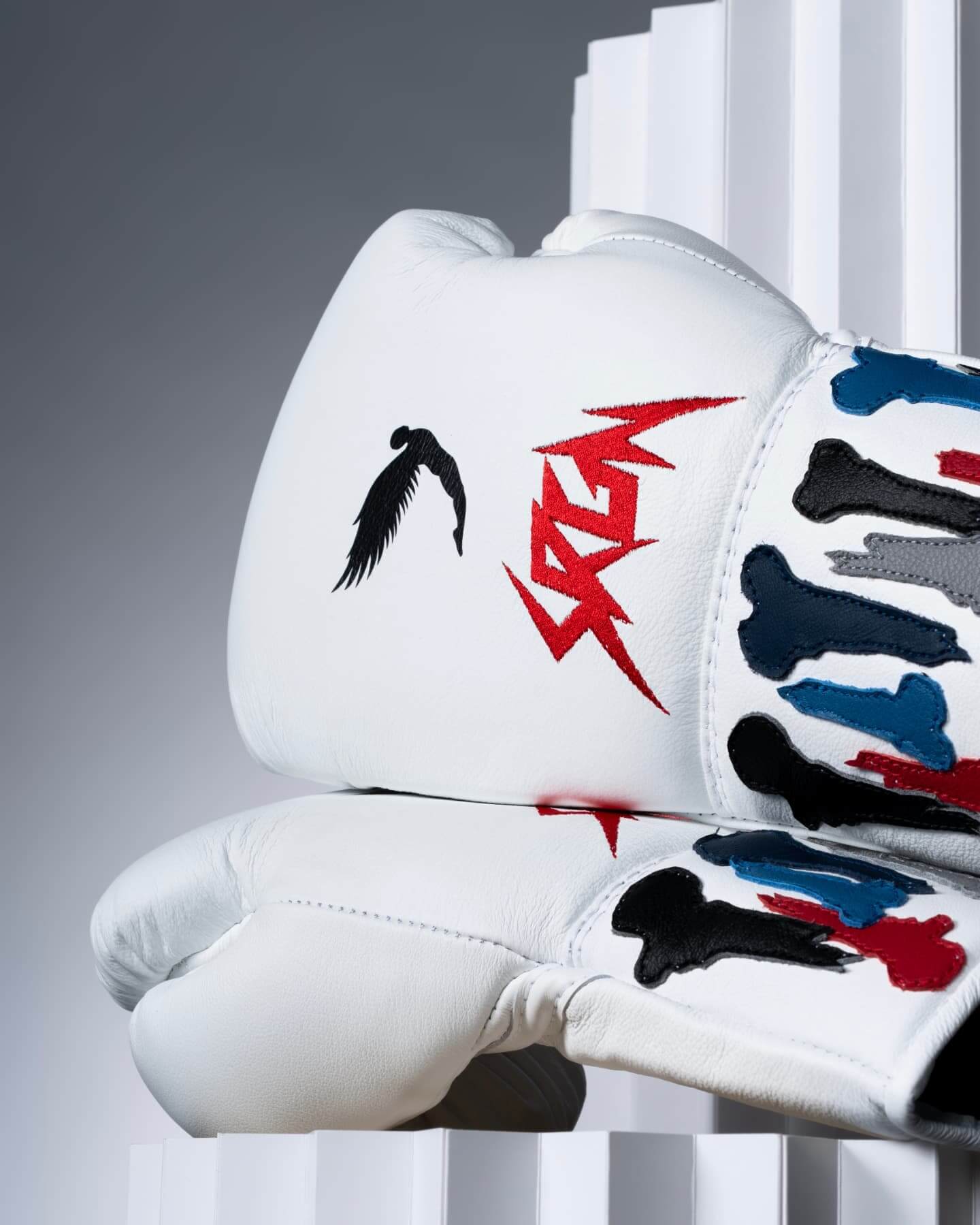 Fly Boxing Set White/Red Training Set