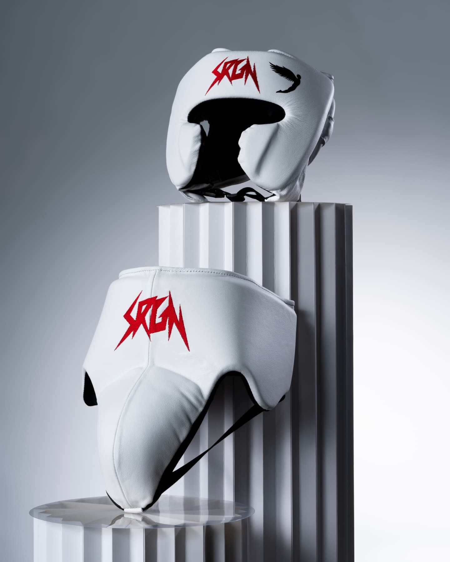 Fly Boxing Set White/Red Training Set