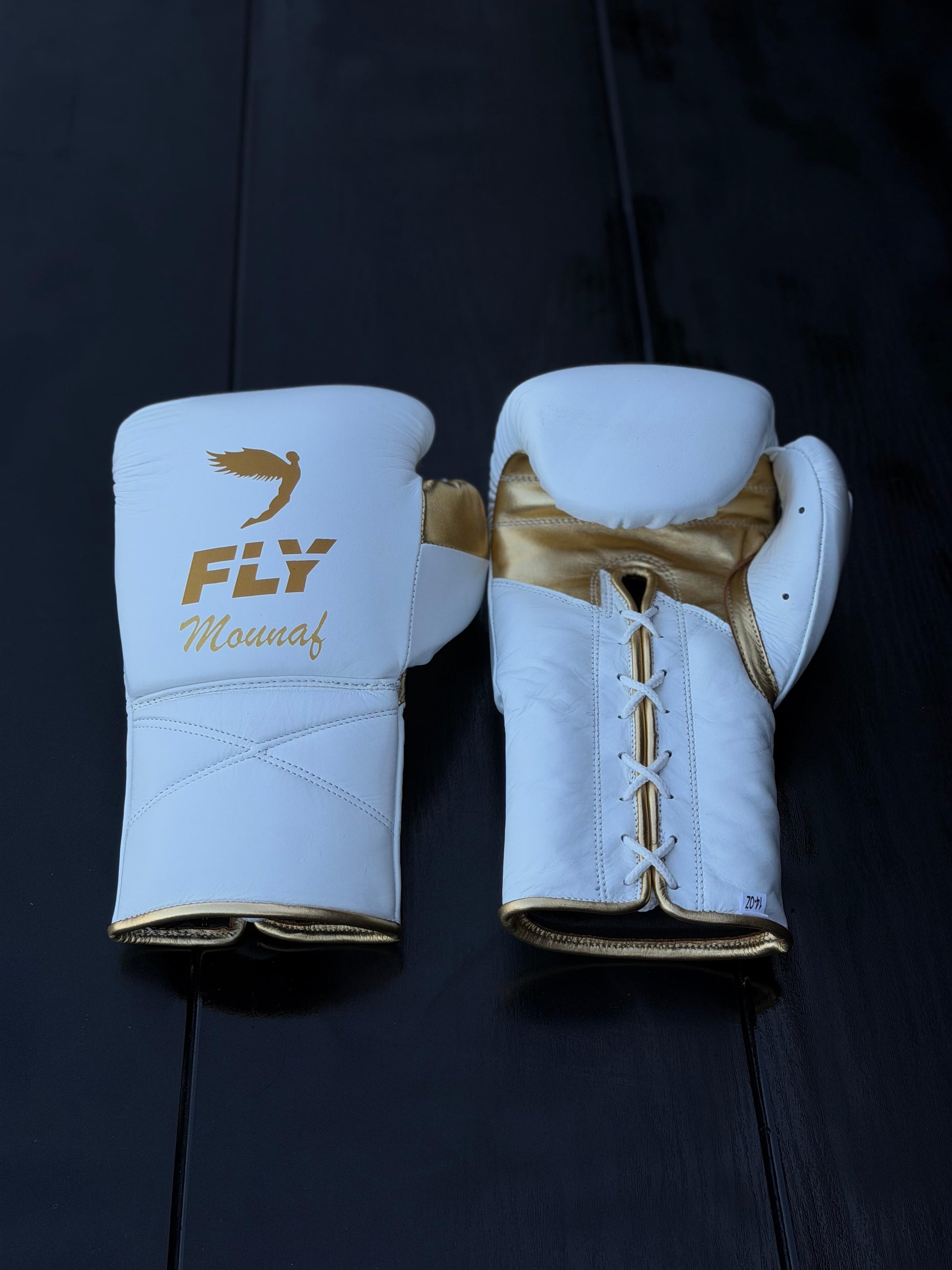 Fly Boxing Set White/Gold Customizable