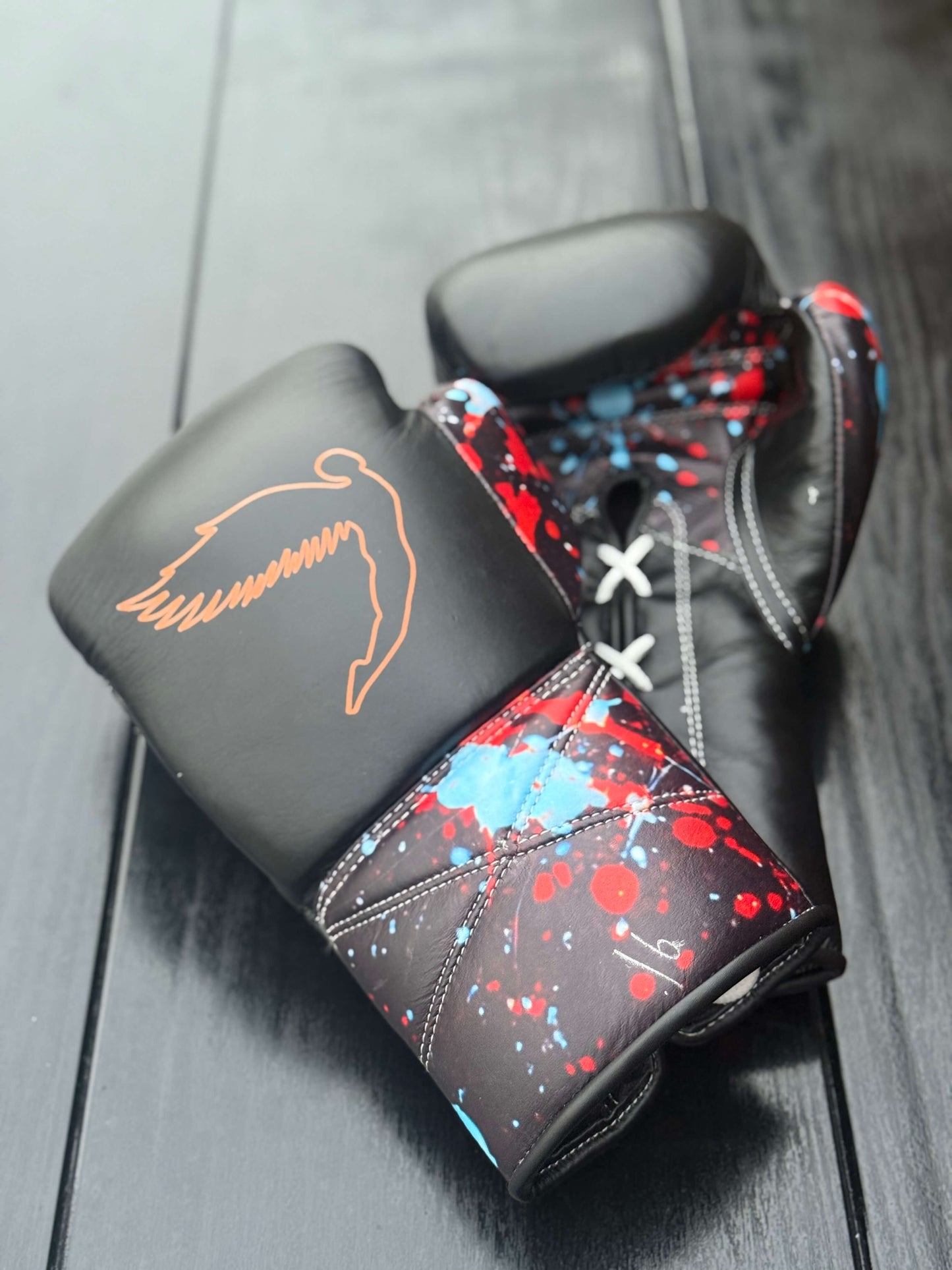 Fly Boxing Gloves Brown/Multi Training