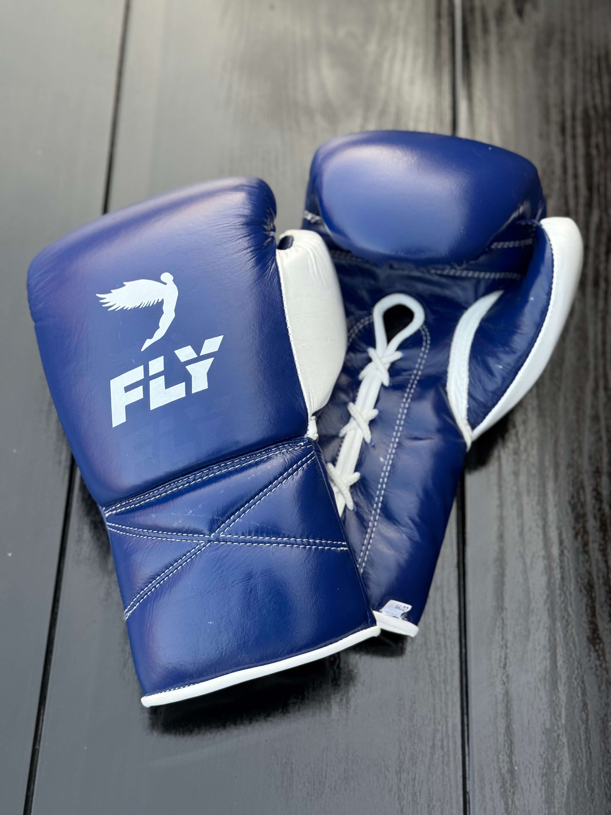 Fly Boxing Set Navy-Blue/White Custom Fit