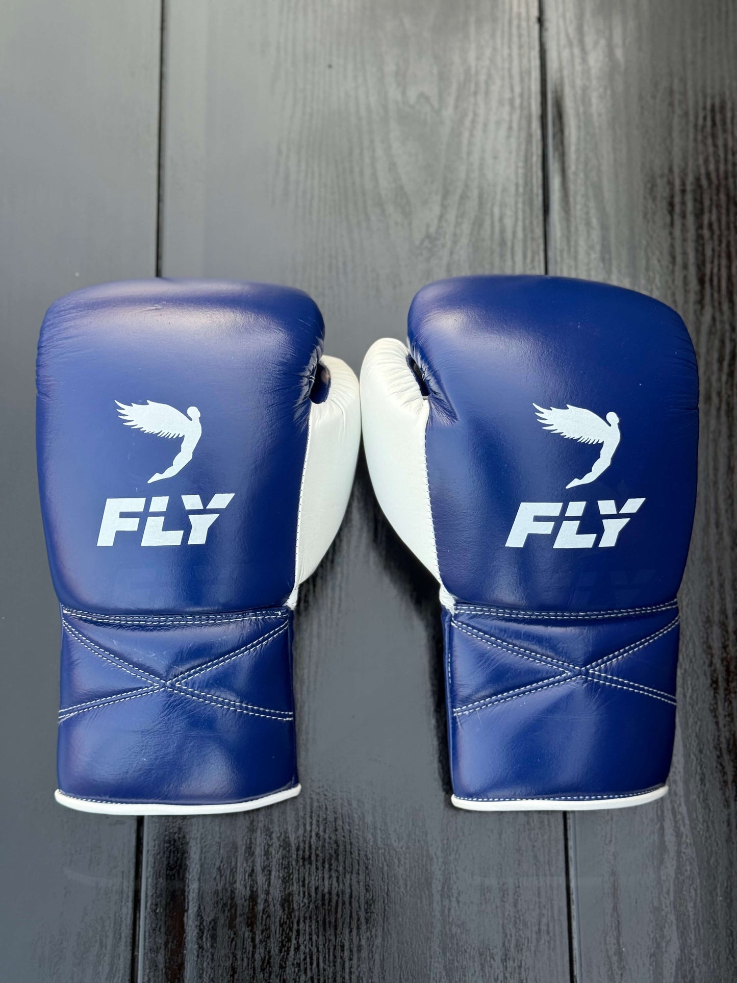 Fly Boxing Set Navy-Blue/White Custom Fit