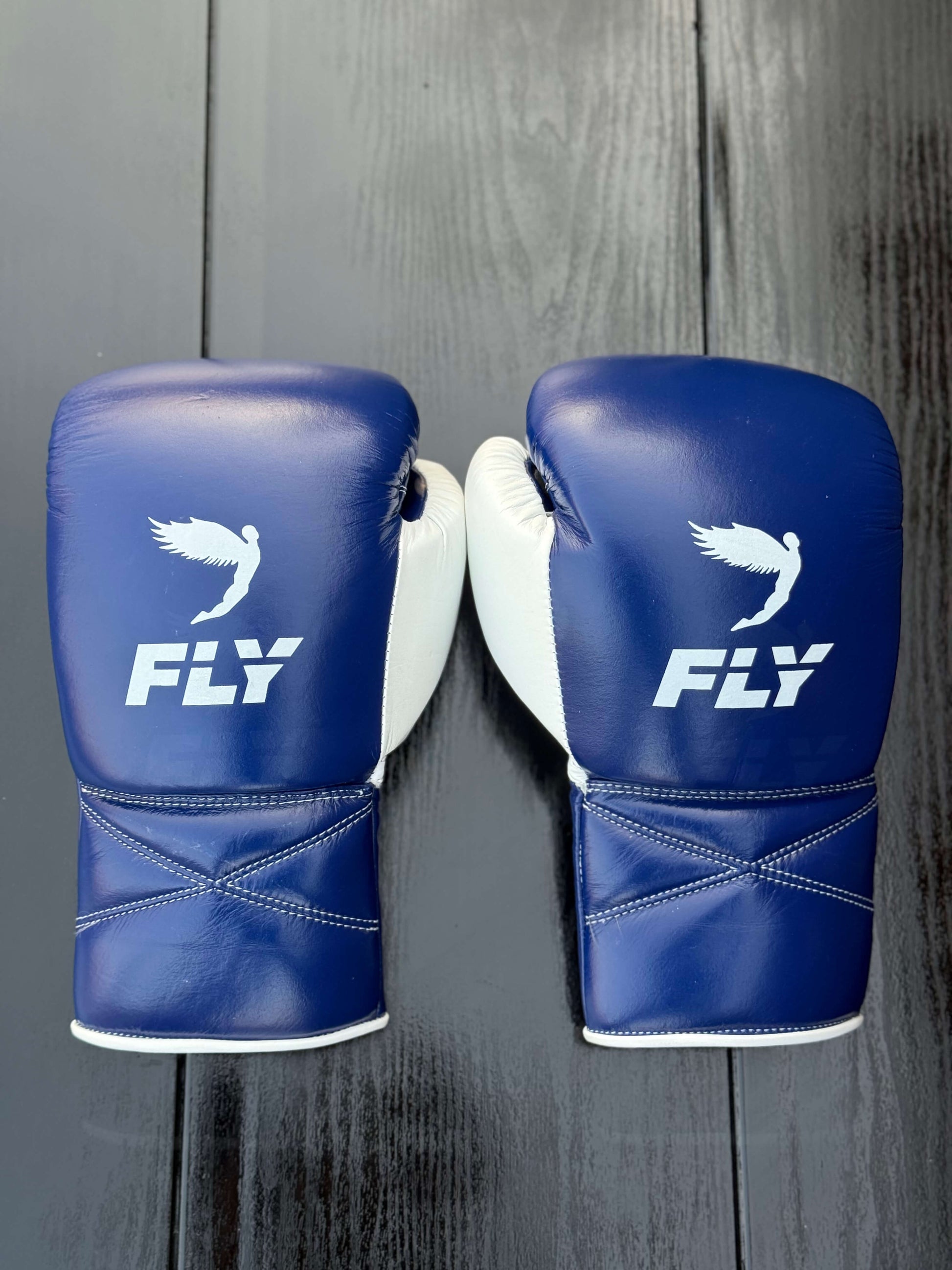 Fly Boxing Set Navy-Blue/White Custom Fit