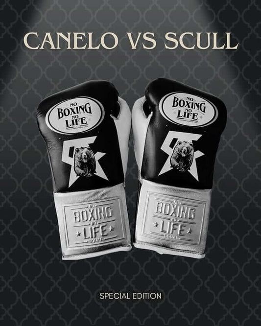No Boxing No Life Boxing Gloves Black/Grey Custom
