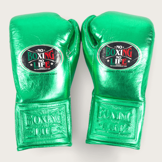 No Boxing No Life Boxing Gloves Green Fitness Boxing