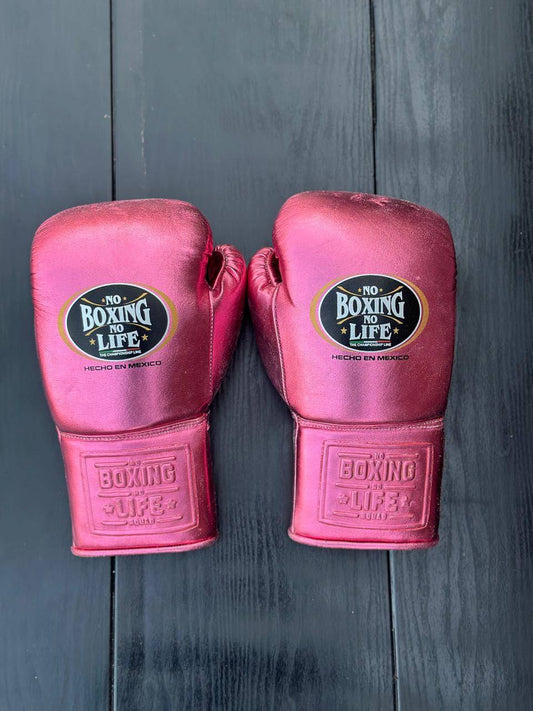 No Boxing No Life Boxing Gloves Pink Custom Fit
