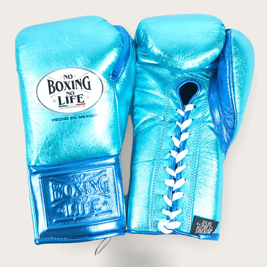 No Boxing No Life Boxing Gloves Sky-Blue Heavy Bag
