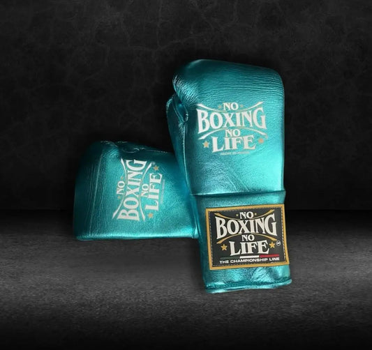 No Boxing No Life Boxing Gloves Sea-Green Training