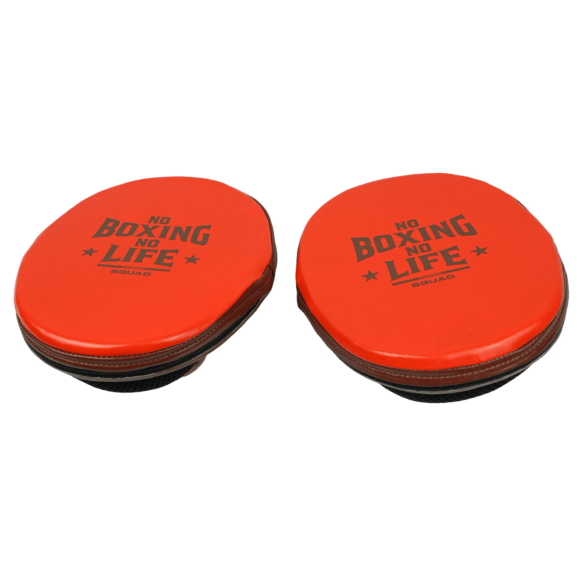 No Boxing No Life Punching Mitts Red/Black Custom Fit