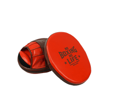 No Boxing No Life Punching Mitts Red/Black Custom Fit