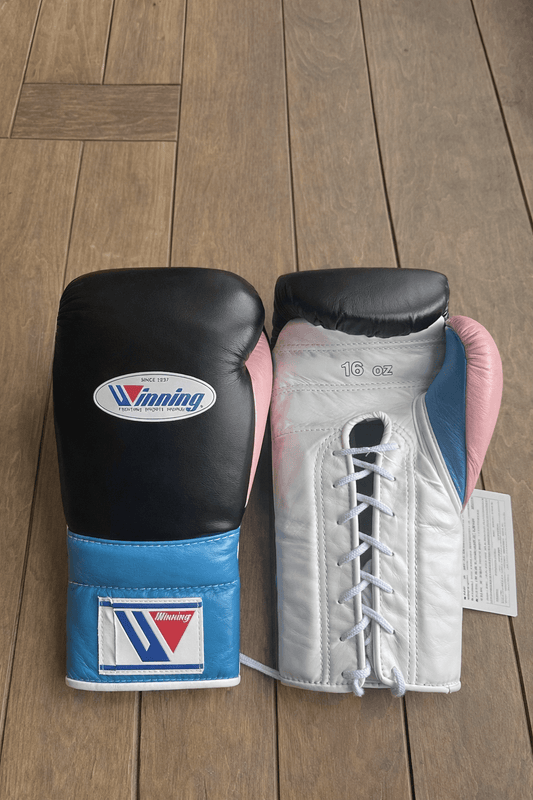 Winning Boxing Gloves Black/White/Pink/Blue Customizable