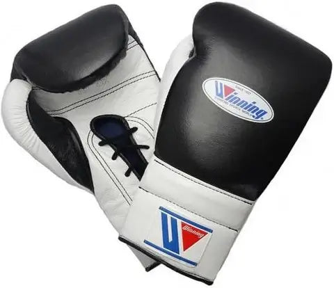 Winning Boxing Gloves Black/White Heavy Bag