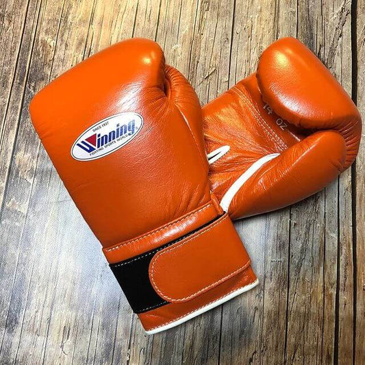 Winning Boxing Gloves Orange Training