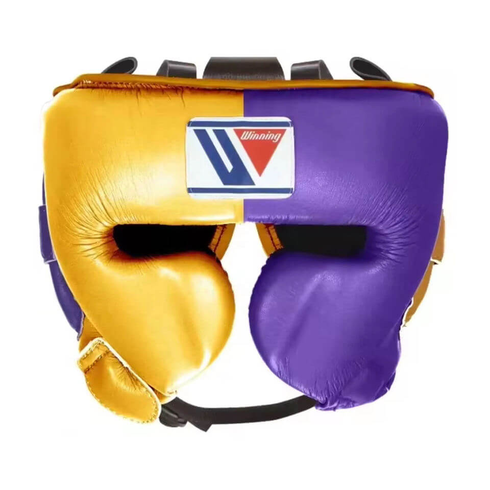 Winning Boxing Gloves Set Purple/Gold Sparring Set