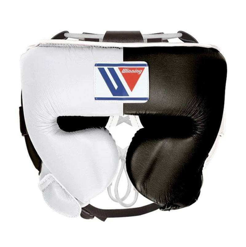 Winning Boxing Gloves Set White/Black Boxing Kit