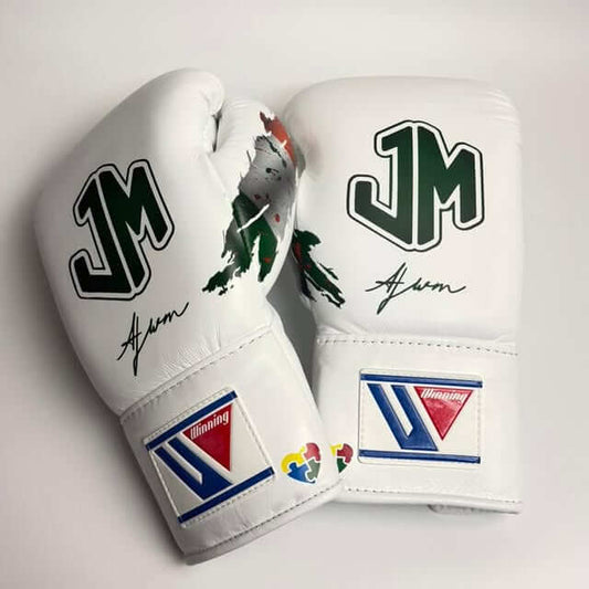 Winning Boxing Gloves White Custom