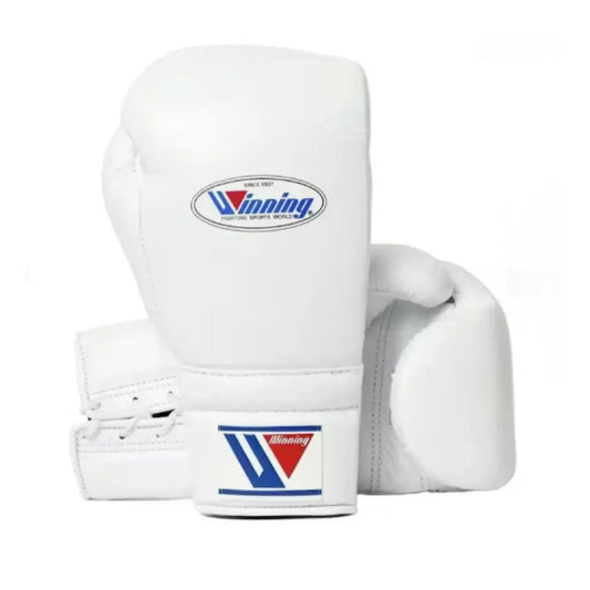 Winning Boxing Gloves White Customizable