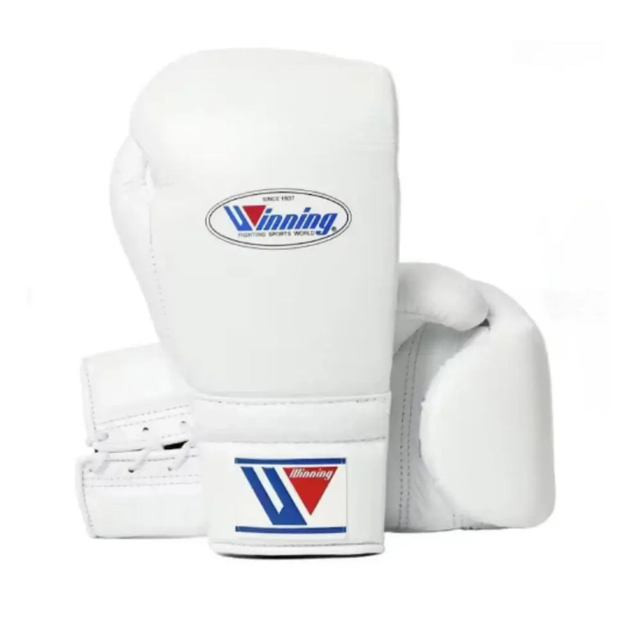 Winning Boxing Gloves White Customizable