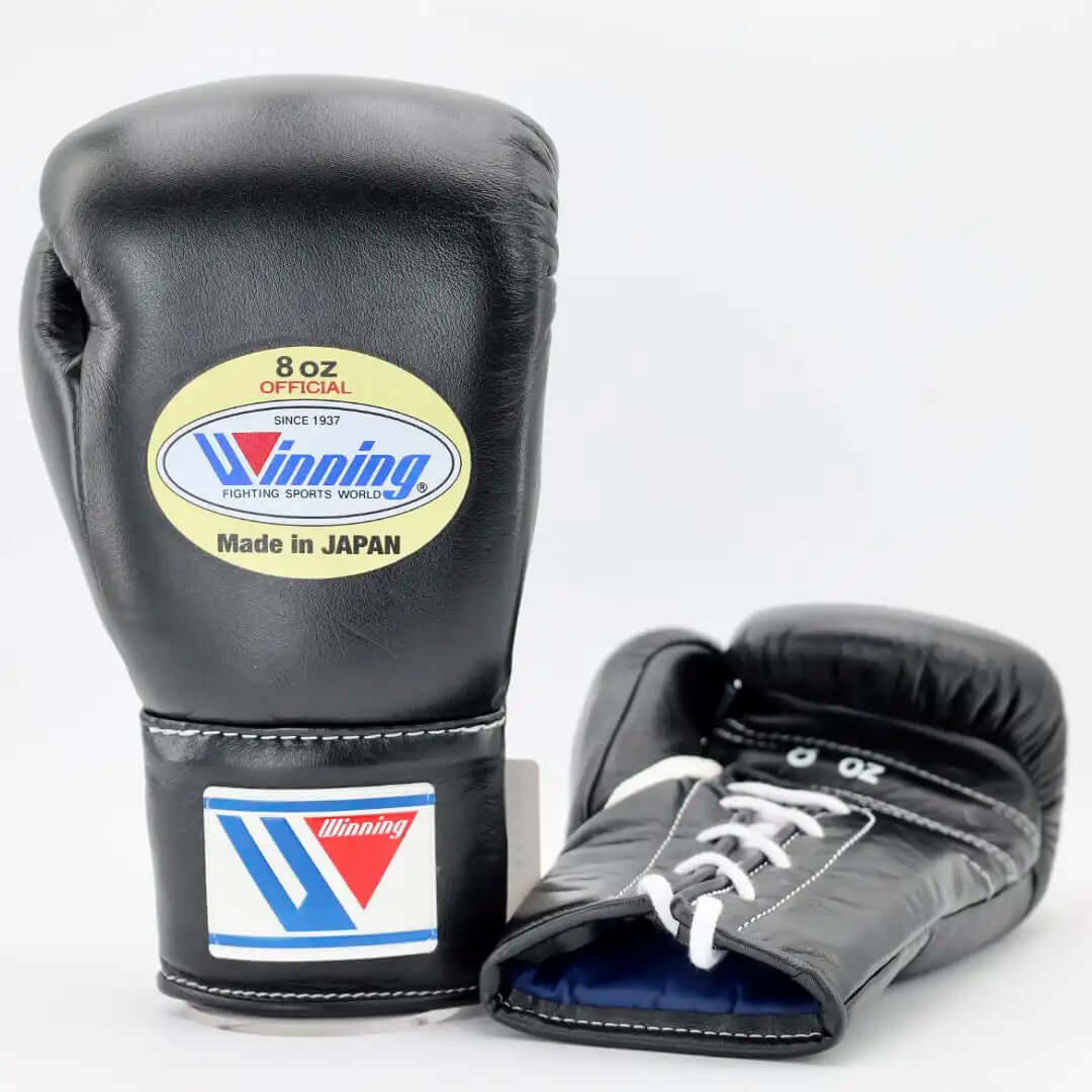Winning Boxing Gloves Black Competition