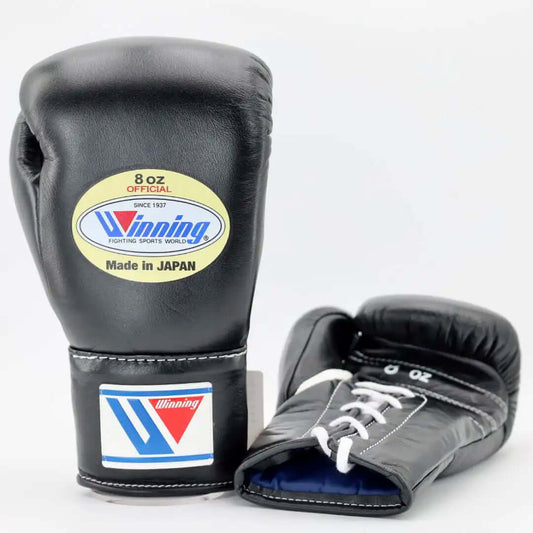 Winning Boxing Gloves Black Competition