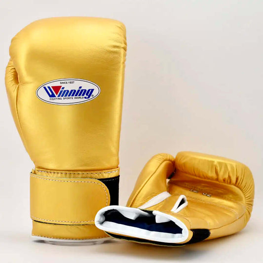Winning Boxing Gloves Golden Boxing Training