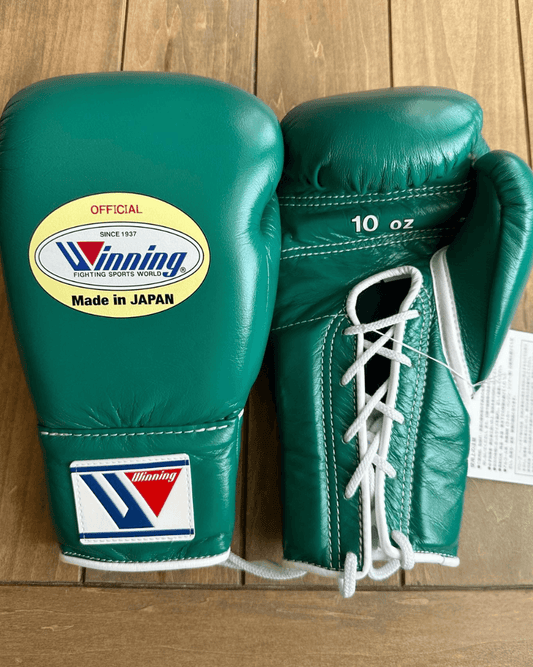 Winning Boxing Gloves Green Fitness Boxing