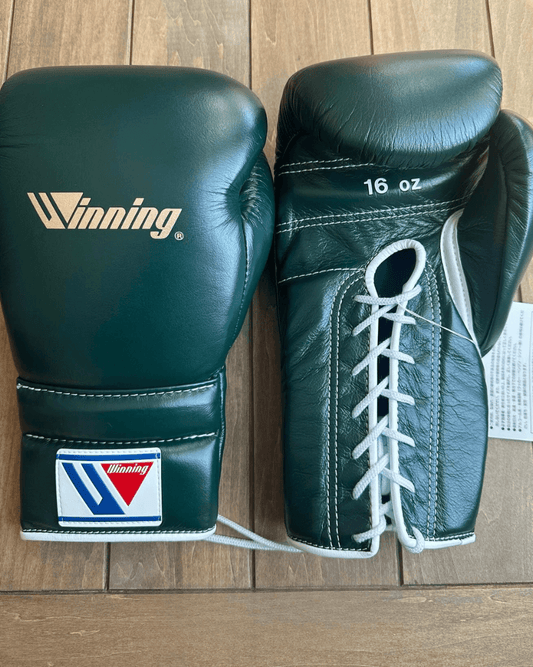 Winning Boxing Gloves Green Sparring