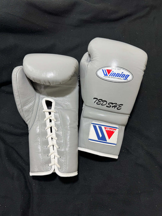 Winning Boxing Gloves Light-Grey Sparring