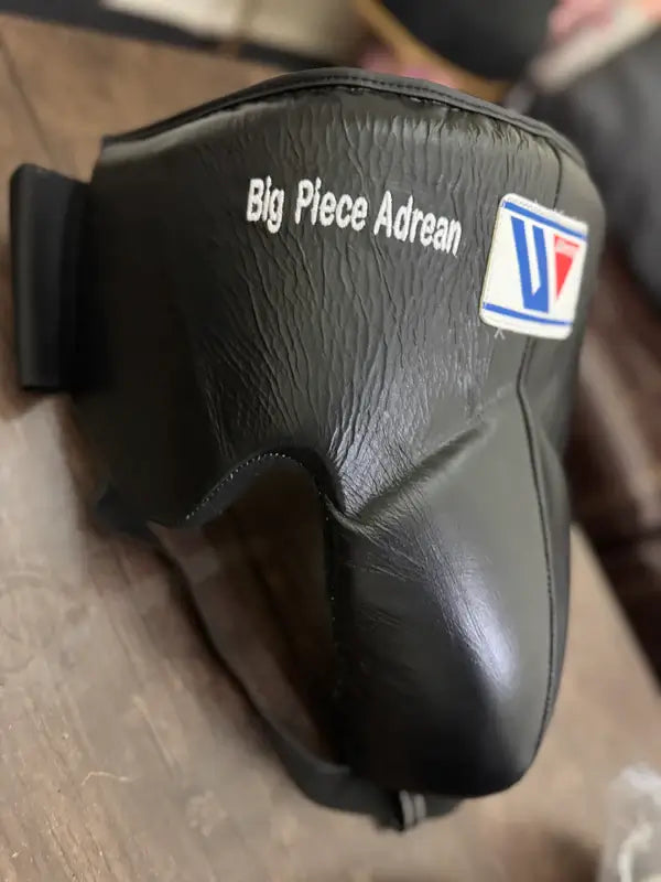 Winning Boxing Gloves Set Black/White/Gold Sparring Set