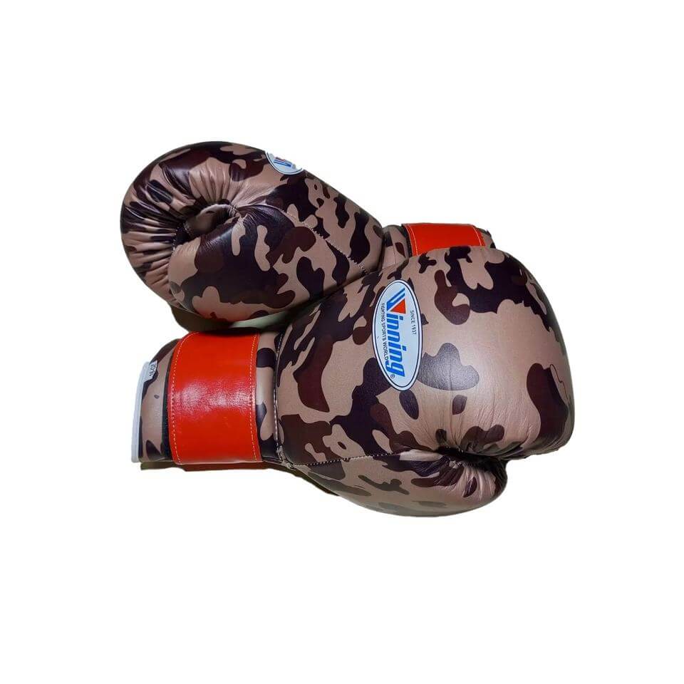 Winning Boxing Gloves Set Brown/Orange Boxing Kit