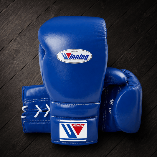 Winning Boxing Gloves Blue Fitness Boxing