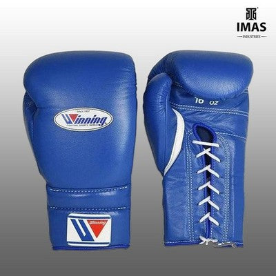 Winning Boxing Gloves Blue Fitness Boxing