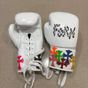 Winning Boxing Gloves White Custom Fit