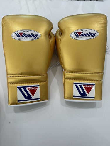 Winning Boxing Gloves Gold Heavy Bag