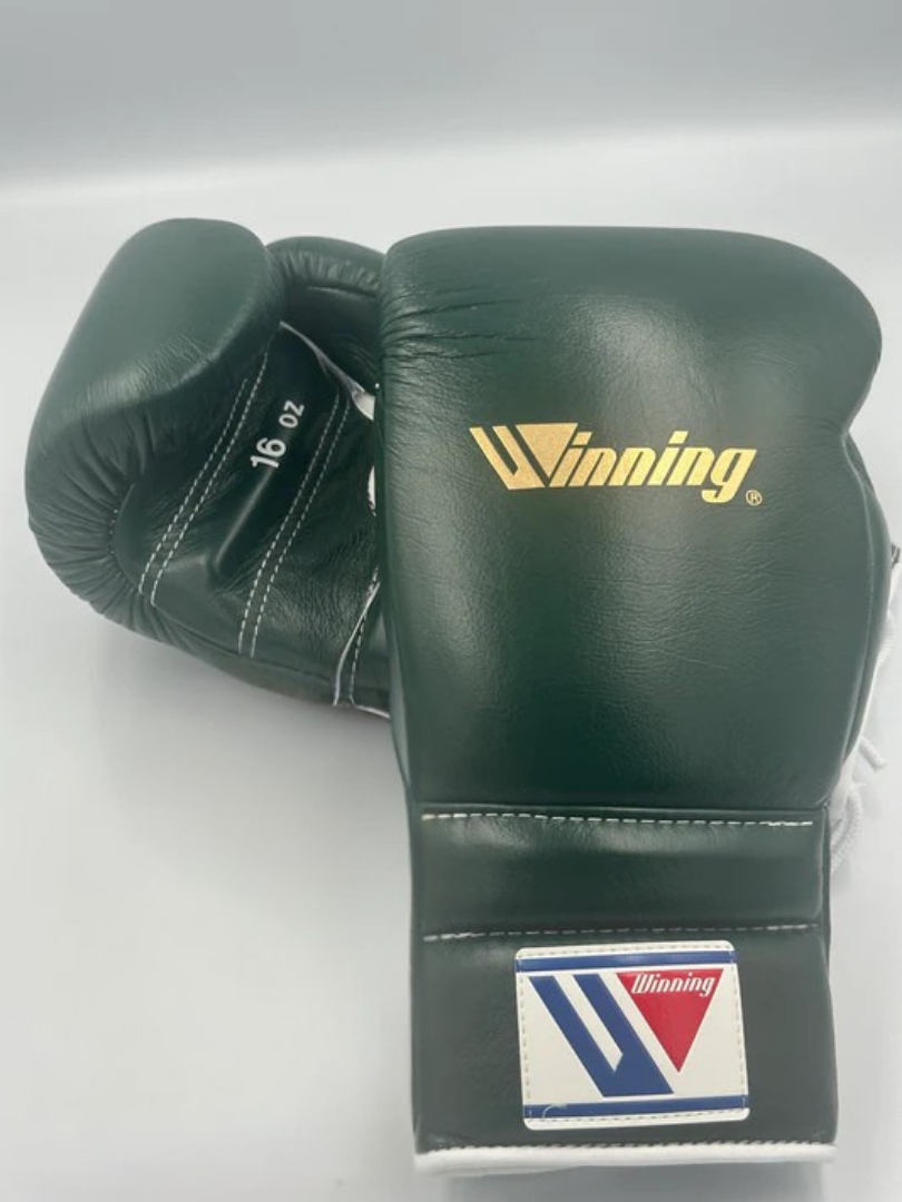 Winning Boxing Gloves Green Sparring