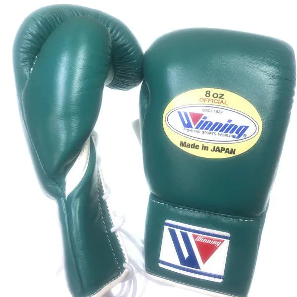 Winning Boxing Gloves Green Fitness Boxing